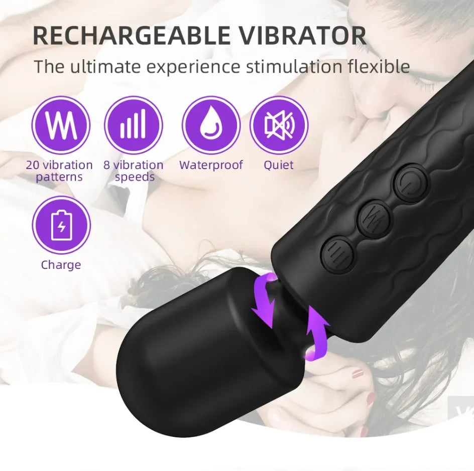 Magin Wand Rechargeable Extra Powerful Cordless Vibrator