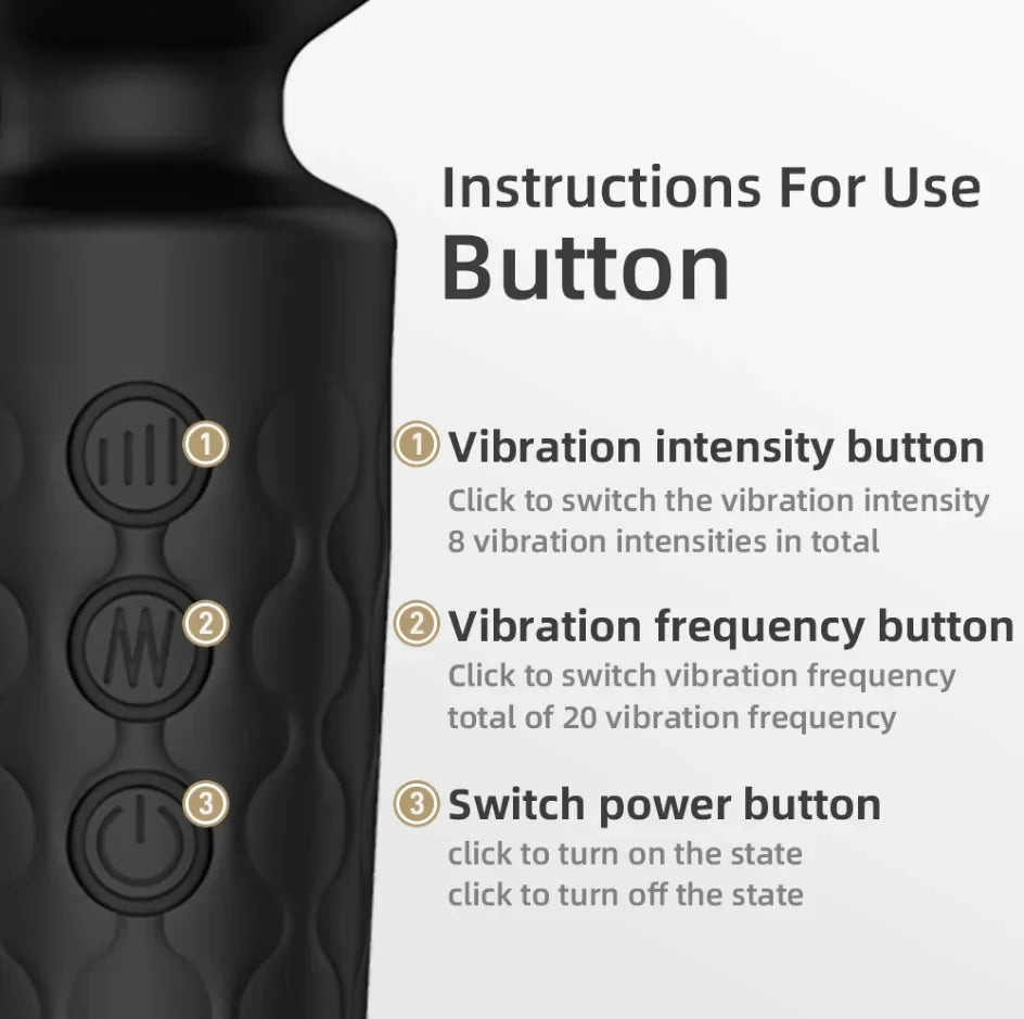 Magin Wand Rechargeable Extra Powerful Cordless Vibrator