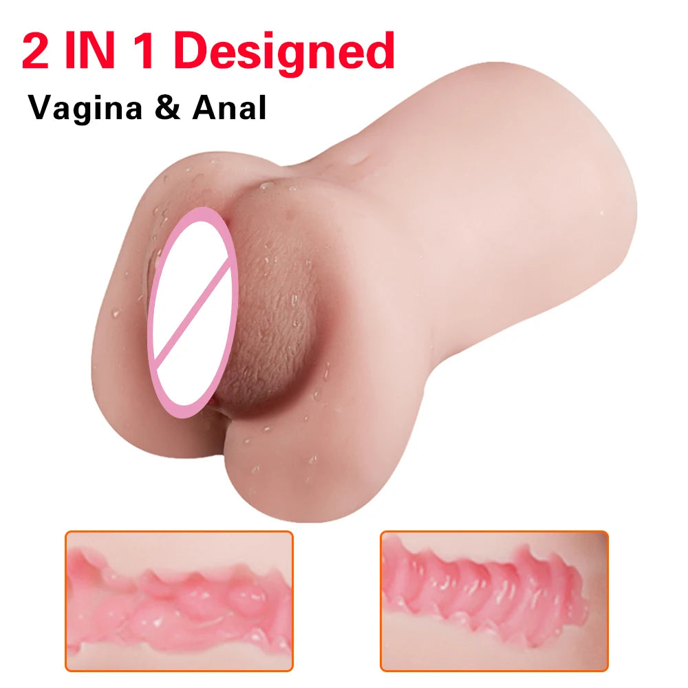 3D Silicone Real Ass (Pocket Pussy)