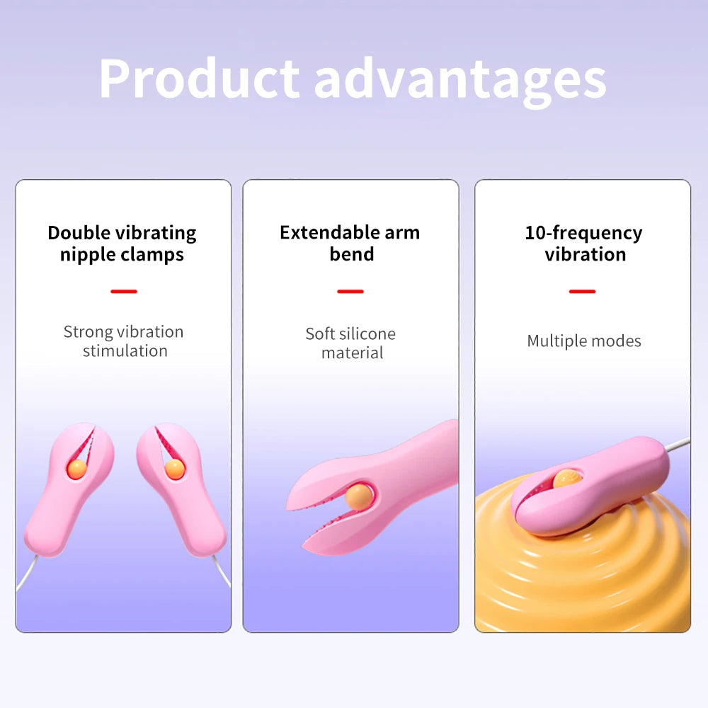 Electric Nipple Clamp (Breast Massage)
