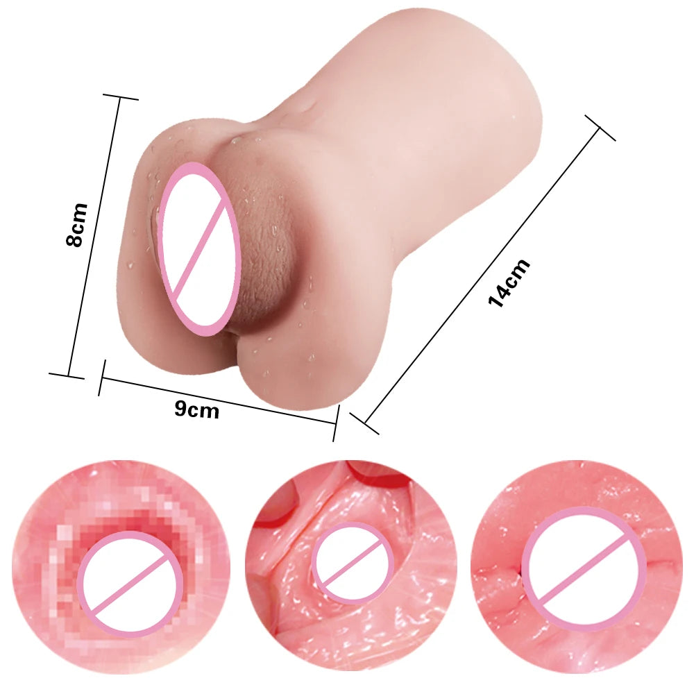 3D Silicone Real Ass (Pocket Pussy)