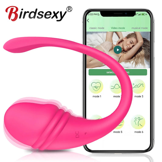 APP Controlled Love Egg Vibrator (Clitoris Stimulator)